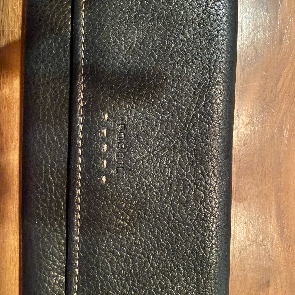 Brand new black fossil wallet